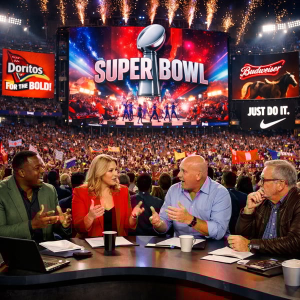 Game on: Super Bowl -mainokset ja brändien kovin drive